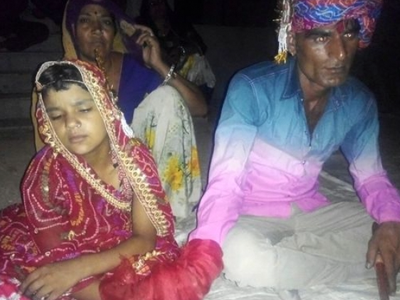 Criança de 6 anos se casa com homem de 35 na Índia