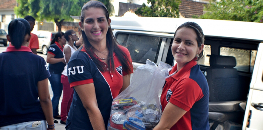 FJU leva doações ao Hospital Psiquiátrico do Rio de Janeiro