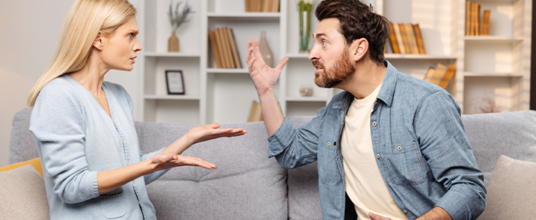 couple arguing