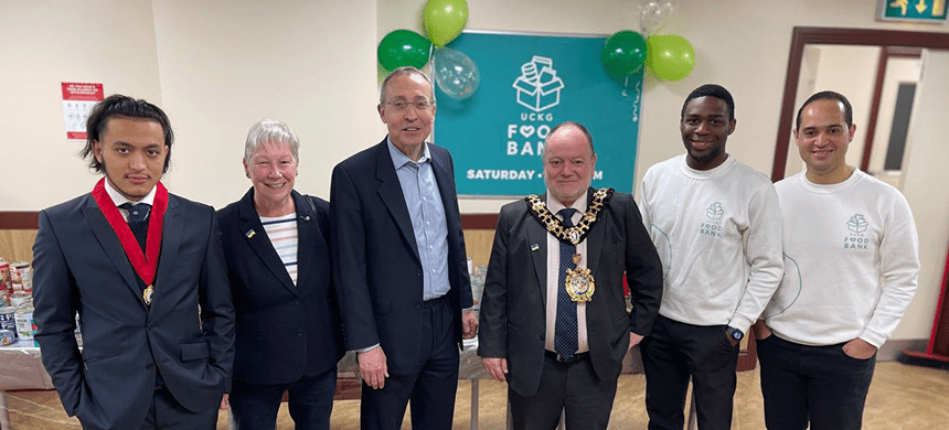 Hammersmith branch launches weekly Food Bank