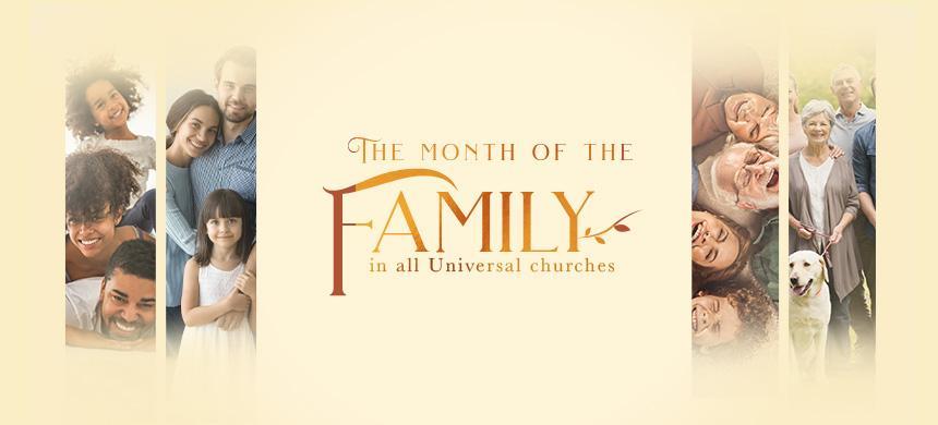 Small version May month of the family inside banner