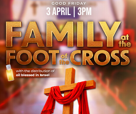 Family at the cross