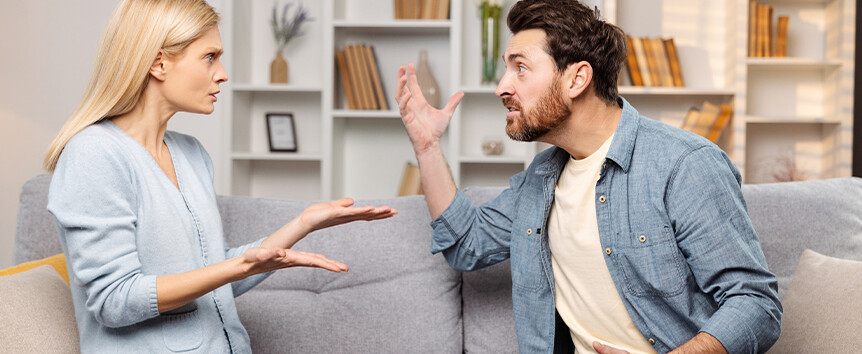 What Is Really Standing in the Way of a Happy Relationship? 1 couple arguing